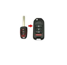 Carcaça chave canivete honda para adaptação 4 botões Carcaça chave canivete honda para adaptação 4 botões