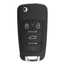 Carcaça Chave Canivete Kd Nb18-4 Modelo Chevrolet 4 Botões