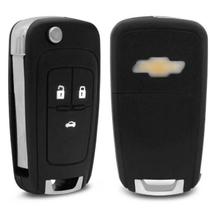 Carcaça Chave Canivete Kit Carcacas Agile Onix Spin S10 Reposição Automotiva