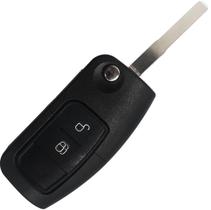 Carcaça Chave Canivete Oca 2 Botões Ford Ecosport 2013-2015