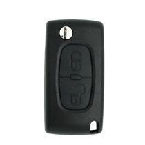 Carcaça Chave Canivete Oca 2 Botões Peugeot 207 / 208