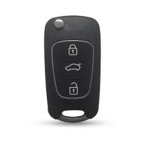 Carcaça Chave Canivete Oca 3 Botões Hyundai i30 - 2010 2011 2012 2013 Carcaça Chave Canivete Oca 3 Botões Hyundai i30 - 2010 2011 2012 2013