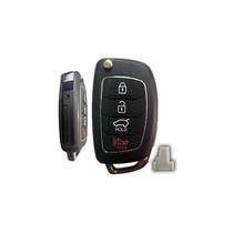 Carcaça Chave Canivete Oca 4 Botões Hyundai HB20, IX35 e Similares. Carcaça Chave Canivete Oca 4 Botões Hyundai HB20, IX35 e Similares.