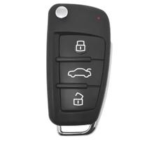 Carcaça Chave Canivete Oca Audi A1 A3 A4 Q3 Q5 Q7 2006 A 2013