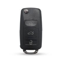 Carcaça Chave Canivete Oca Volkswagen 3 Botões para Gol, Fox, Polo, G5.