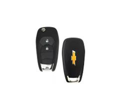 Carcaça chave canivete onix prisma cobalt 2 botões