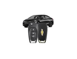 Carcaça chave canivete onix prisma cobalt 3 botões