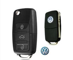 Carcaça Chave Canivete Para Modelo VW G5 Polo Fox Voyage Gol 3 Botões