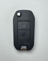 Carcaça Chave Canivete Peugeot 206 207 Hoggar - Adaptação - 2 Botões -