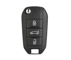 Carcaça Chave Canivete Peugeot 3 Botoes