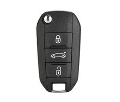 Carcaça Chave Canivete Peugeot 3 Botoes