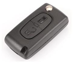 Carcaça Chave Canivete Peugeot 307 308 3008 Ce0536