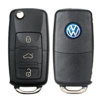 Carcaça Chave Canivete Volks Gol Fox Voyage Bora G5 3 Botões Carcaça Chave Canivete Volks Gol Fox Voyage Bora G5 3 Botões
