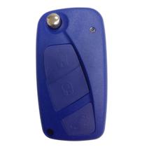 Carcaça Chave Fiat Punto Stilo Idea 3B Azul