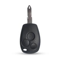 Carcaça Chave Gaveta Renault Novo 3 Botões com Lâmina