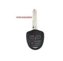 Carcaça chave mitsubishi 2 ou 3 botões triton asx outlander