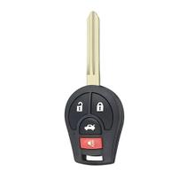 Carcaça Chave Oca Nissan Sentra March Versa Tiida 4 Botões Carcaça Chave Oca Nissan Sentra March Versa Tiida 4 Botões