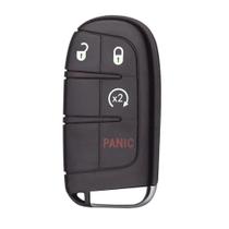 Carcaça Chave Presença Jeep 4 Botões Lâmina Yale Carcaça Chave Presença Jeep 4 Botões Lâmina Yale
