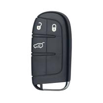 Carcaça Chave Presença Jeep Grand Cherokee Lâmina Yale 3 Botões Carcaça Chave Presença Jeep Grand Cherokee Lâmina Yale 3 Botões