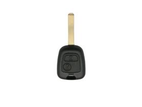 Carcaça chave telecomando peugeot 2 botões com friso Carcaça chave telecomando peugeot 2 botões com friso