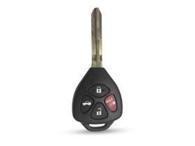 Carcaça Chave Toyota Oca 3 Botões + Pânico Carcaça Chave Toyota Oca 3 Botões + Pânico