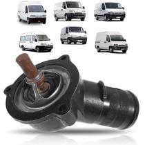 Carcaça com válvula termostática nova sob amostra fiat ducato citroen jumper peugeot boxer 1997 a 2005 Carcaça com válvula termostática nova sob amostra fiat ducato citroen jumper peugeot boxer 1997 a 2005