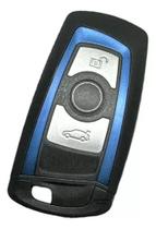 Carcaça Da Chave Presença 320i 2013 2014 2015 2016 Azul