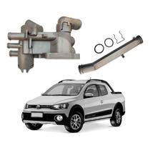 Carcaça Da Valvula Com Tubo Saveiro Cross 1.6 8v 2013 A 2017