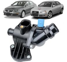 Carcaça Da Valvula Termostatica Audi A4 1.8 Turbo 06B121111K Carcaça Da Valvula Termostatica Audi A4 1.8 Turbo 06B121111K