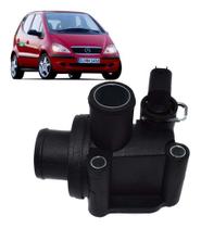 Carcaça da valvula termostática mercedes-benz classe a 160 e16 a 190 e19 1999 á 2005 c/ sensor