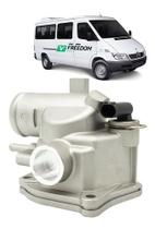 Carcaça da valvula termostática mercedes-benz sprinter 2.2 16v turbo 2002 á 2015 c/ sensor Carcaça da valvula termostática mercedes-benz sprinter 2.2 16v turbo 2002 á 2015 c/ sensor