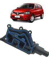 Carcaça da valvula termostática renault scenic kangoo clio 1.6 16v 2005 á 2011 - 8200561434 - FREEDOM PARTS