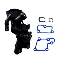 Carcaça da válvula termostática s/ sensor citroen c3 1.0/1.4 após 2005/...