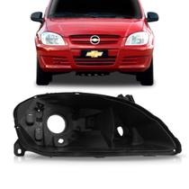 Carcaça de farol chevrolet celta prisma 2006 2007 2008 2009 2010 2011 2012 2013