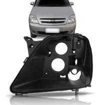 Carcaça de farol chevrolet meriva 2003 á 2011