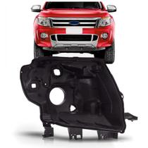Carcaça De Farol Elétrico Ford Ranger 2013 2014 2015 2016