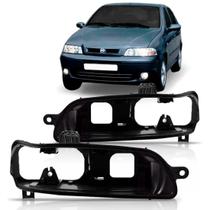 Carcaça De Farol Palio 2001 2002 2003 Preto
