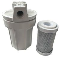 Carcaça De Filtro 5 Branca Conexão 1/2 + Refil Carbon 5 C/ TNT