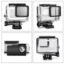 Carcaça De Reposição g pro Hero 7 6 5 Black À Prova D'água 45 Metros Vedação Estanque Garantida Carcaça De Reposição g pro Hero 7 6 5 Black À Prova D'água 45 Metros Vedação Estanque Garantida