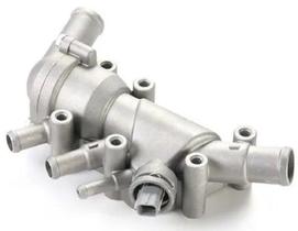 Carcaça de valvula termostatica, ka, fiesta, courier zetec rocam, reta aluminio hvr66007