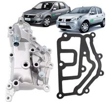 Carcaca de valvula termostatica renault logan sandero megane clio scenic duster oroch 2004 a 2016