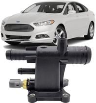 Carcaça Distribuição Agua da Valvula Fusion 2.0 16V Titanium Ecoboost Turbo Gtdi de 2013 À 2016 Carcaça Distribuição Agua da Valvula Fusion 2.0 16V Titanium Ecoboost Turbo Gtdi de 2013 À 2016