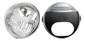 Carcaca Farol + Bloco Óptico Honda Cb600 Hornet 2005 Á 2007