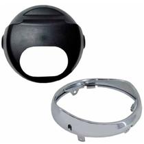 Carcaça Farol Cb600 Hornet 05/07 Aro Cromado Carcaça Farol Cb600 Hornet 05/07 Aro Cromado