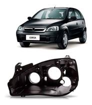 Carcaça farol corsa 2003 a 2011 Carcaça farol corsa 2003 a 2011