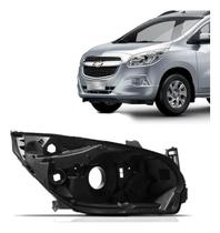 Carcaça Farol Elétrico Chevrolet Spin / 13 a 18 Lado Direito (Passageiro) Carcaça Farol Elétrico Chevrolet Spin / 13 a 18 Lado Direito (Passageiro)