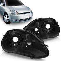 Carcaça Farol Ford Fiesta 2003 A 2007