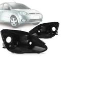 Carcaça Farol Honda Fit 2003 2004 2005 2006 2007 2008 lado:Esquerdo