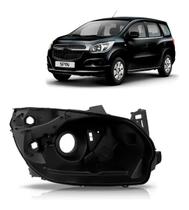 Carcaça Farol Manual Spin / 2009 A 2014 Lado Esquerdo (Motorista) Carcaça Farol Manual Spin / 2009 A 2014 Lado Esquerdo (Motorista)