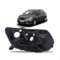 Carcaça Farol Para Renault Logan 2020 2021 2022 2023BR